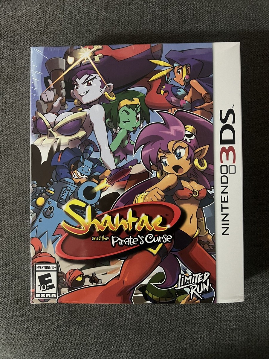 Shantae and the Pirates Curse Collectors Edition 3DS Limited Run Games  ⚡️SEALED
