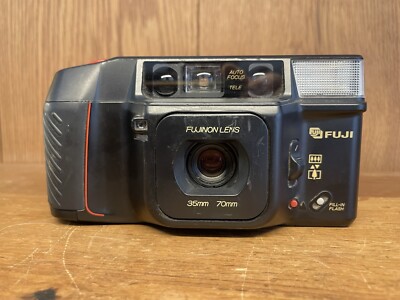 *Near Mint* Fuji Tele Cardia Super DATE Point & Shoot Film Camera 35-70mm Lens