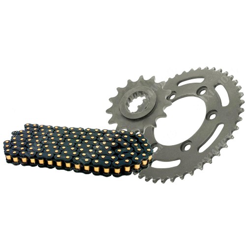 NICHE Drive Sprocket & Chain Combo Kit For Suzuki GSXR750 - 17T Front / 45T Rear Sprockets With 525VM-X X-Ring Chain (116 Links) - View #10