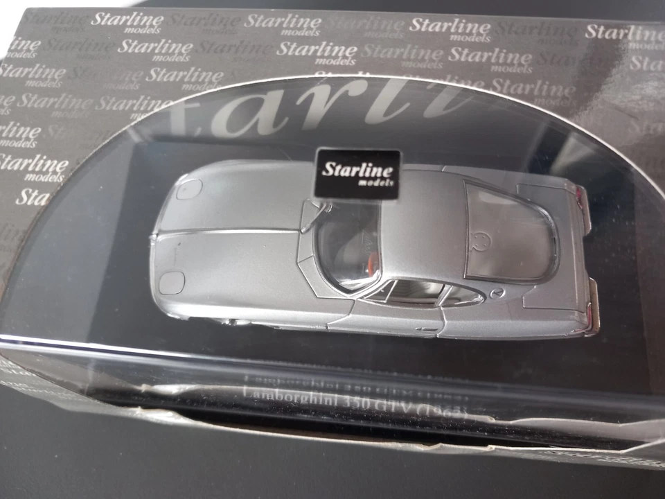 Lamborguini 350 GTV 1962 Lights Grey Met - Starline Models 1:43 - Photo 3/4