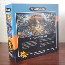 Dowdle NoahS Ark 1000 Piece Jigsaw Puzzle for Adults Uncounted Pic Made In USA