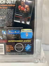1987 NES Mike Tyson&rsquo;s Punch-Out! WATA Overall 6.5, Matching Components, CIB