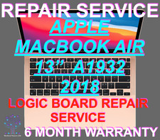 A1932 2018 13" MACBOOK AIR LOGIC BOARD REPAIR SERVICE 820-01521-A 820-01521-02