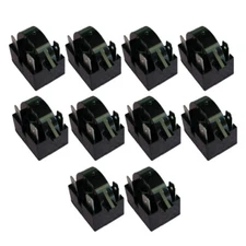10pcs Refrigerator Start Relay PTC for QP2-4.7 4.7Ohm 3Pin Compressor Relay US