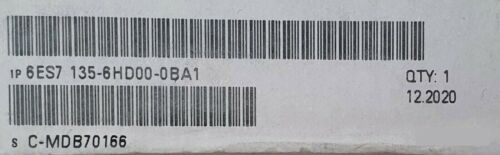 Free Tax 6ES7 135-6HD00-0BA1 SIEMENS SIMATIC ET200SP ANALOG MODULE FactorySealed - Picture 3 of 3