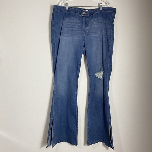 Fashion Nova Wide Split Bell Bottom 