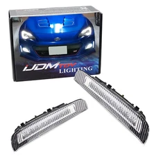 JDM Style Clear Lens White LED Daytime Running Lights For 2017-21 LCI Subaru BRZ