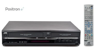 JVC DR-MV5 Grabador DVD-VHS Videograbador Reparado Garantía 1 Año Negro - Imagen 1 de 4