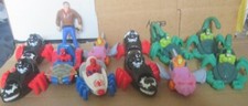 1995 McDonalds SPIDER MAN Big lot of 11 vehicles 1 figure happy meal Toys