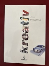 100 Jahre Renault, Pressemappe 1998, Fotos: Erste Werkstatt, R 16, Formel 1 etc.