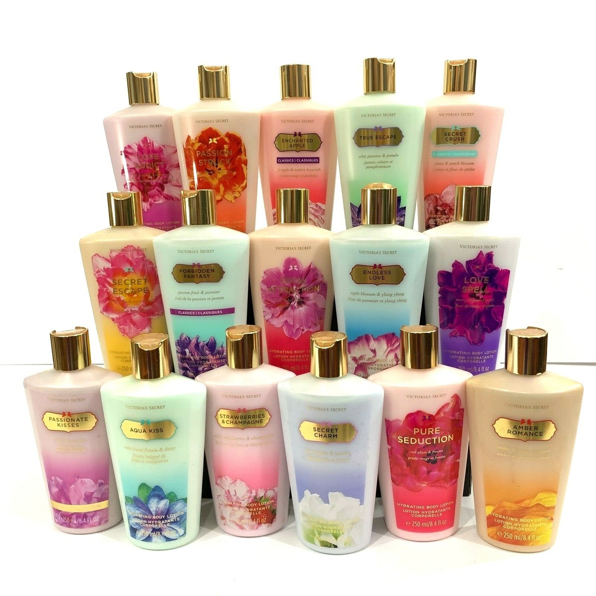 Victorias Secret Body Lotion Hydrating Fragrance Scent 8.4