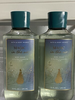 2 New MAGIC   IN THE AIR BATH & BODY WORKS BODY WASH SHOWER GEL