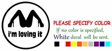 I'm loving it Vinyl Decal Sticker Car Window Bumper Wall Laptop 9"