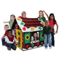 Childrens Gingerbread Play Tent Indoor Outdoor Playhouse By Bazoongi Jumpking Childrens Gingerbread Play Tent Indoor Outdoor Playhouse By Bazoongi Jumpking