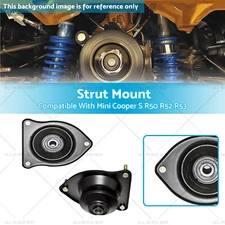 2X Front L + R Strut Mounts Suitable for Mini Cooper S R50 R52 R53 31306759498