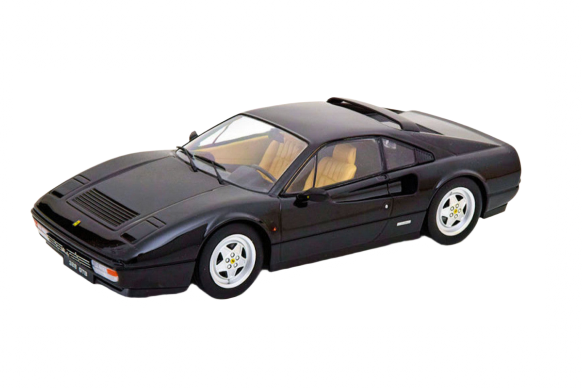 KK Scale 1985 Ferrari 328 Magnum P.I. GTB Black 1:18 KK Scale 1985 Ferrari 328 Magnum P.I. GTB Black 1:18