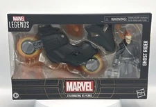 Marvel Legends Series Ghost Rider Danny Ketch with Motorcycle Action Figure