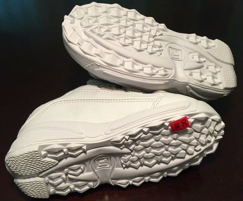 FILA INF HOMETOWN INFANT White Lace Up Sneaker Size 4,5,6.5,7,8.5,9.5 Kids Youth - 第 4/5 張圖片