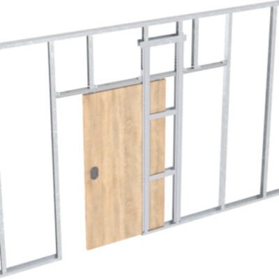 Knauf Pocket Kit Easy Standard CW 75 Schiebetür Schiebetürsystem
