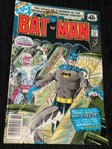 Batman #308 HIGH GRADE MUST SEE 1979 DC Comics Mr Freeze 1st Tiffany Fox |  eBay