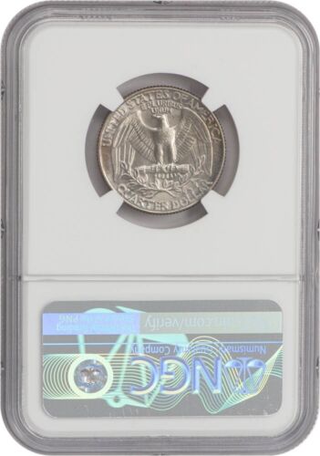 1986-P Washington Quarter 25c MS67 NGC 948186-1 - Picture 2 of 4