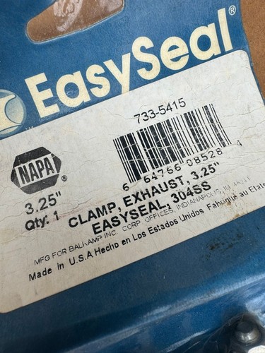 Lot of 2 NAPA 733-5415 Safety Seal Exhaust Clamp 3.25" - Picture 5 of 5