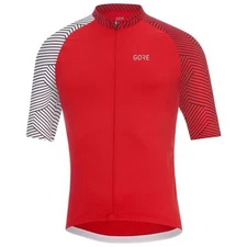 Gore Red Men's C5 Optiline Cycling Athletic Stretch Jersey Size Medium
