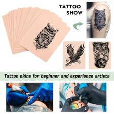 20pc Combo Kit 15PCS Tattoo Transfer Trace Paper 5 Tattoo Practice Fake Skin
