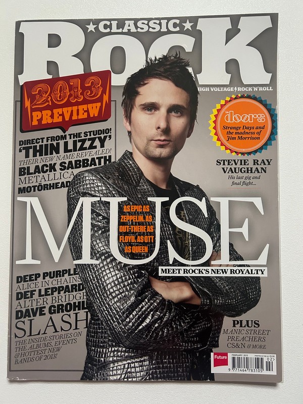 Muse Cover Story - Classic Rock Magazine from UK !