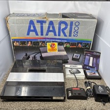 Atari 5200 Console Bundle Lot Tested With All...