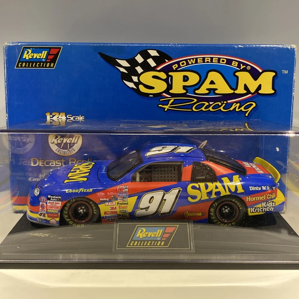 Vintage Revell Mike Wallace #91 1:24 Diecast Monte Carlo New - Image 2 of 4