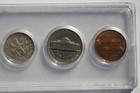 1960 US Coin Year Set: Half-Dollar, Quarter, Dime, Nickel and Cent; Silver — photo 5