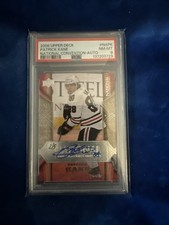 2008 Upper Deck Nat. Convention Auto #NAPK Patrick Kane 2/5  PSA 8