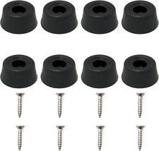 8PCS Billiard Cue Tail Protective Sleeve 27x13mm Rubber Pool Cue Cover - US