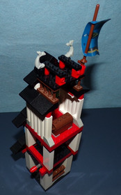 Lego Set Number 6093, Flying Ninja's Fortress, Used, Complete