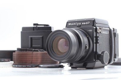 Mamiya RB67 Pro SD 6x7 Kamera 90mm F3.5 Objektiv Near Mint Schwarz Japan