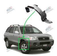 Radlauf StoßStange Locaro Vorne Rechts FüR Hyundai Santa Fe 2000 - 2006