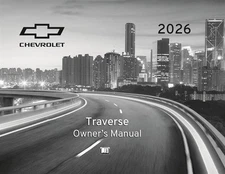 2026 Chevrolet Traverse Owners Manual User Guide