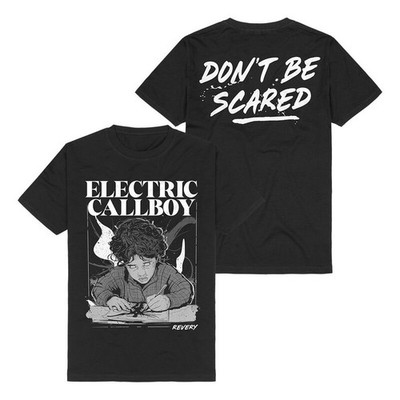 Electric Callboy T-Shirt Herren Don't Be Scared schwarz Band-Merch, Bands