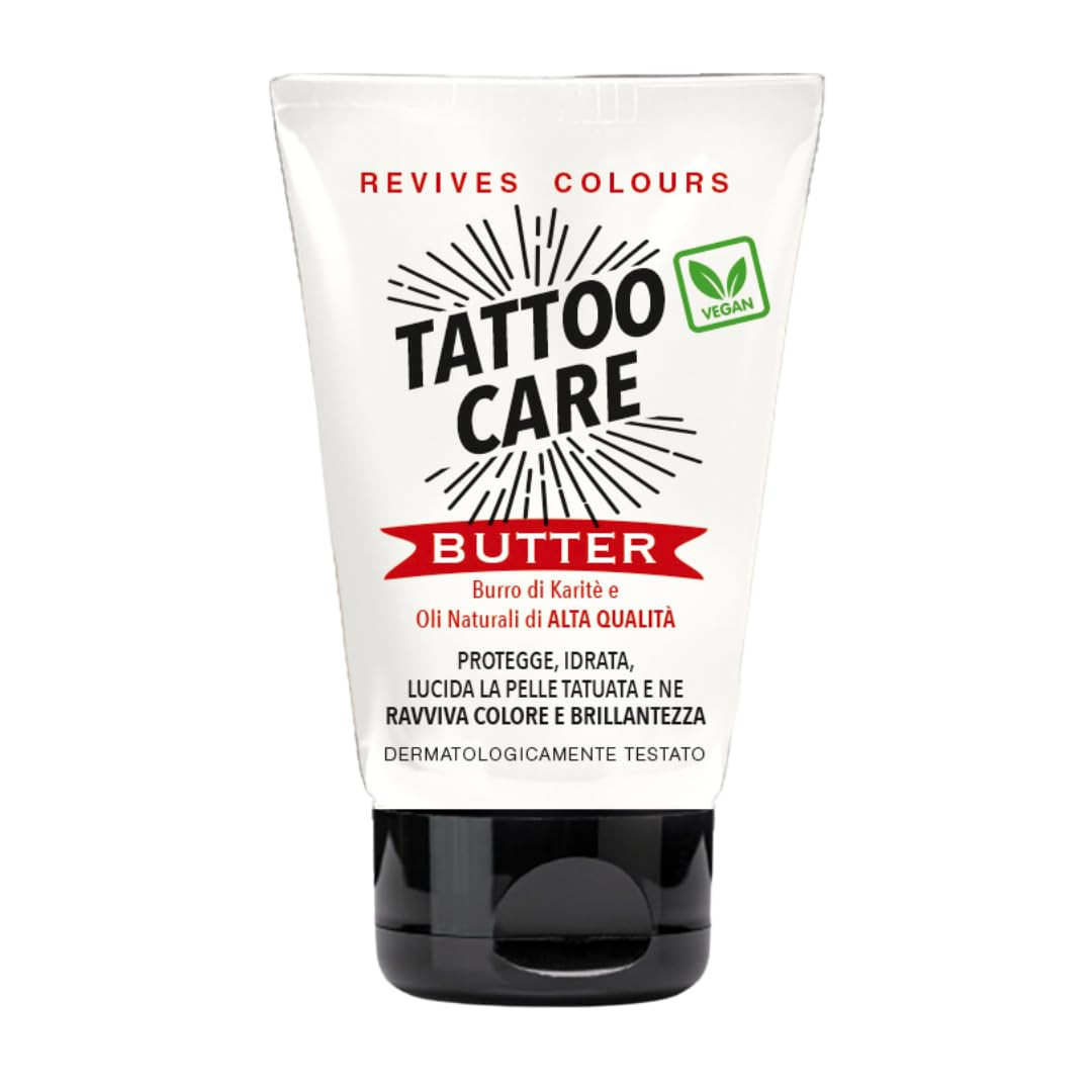 Hibros - Tattoo Care Butter Crema Tatuaggi Naturale Vegan Burro di (N9q)