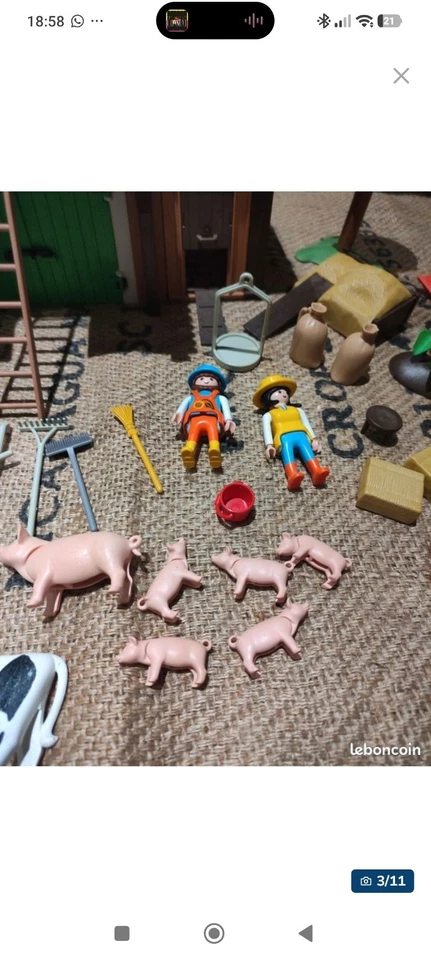PLAYMOBIL Ferme Vintage 3716 - Photo 4/4