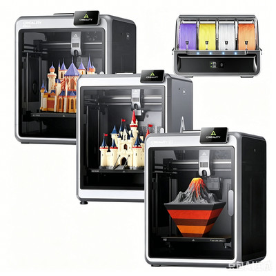 Creality K2 /K2 Pro /K2 Plus With CFS 600mm/s High-Speed MultiColor 3D Printer