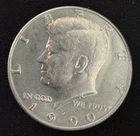 1990-P Kennedy Half Dollar Excellent Condition