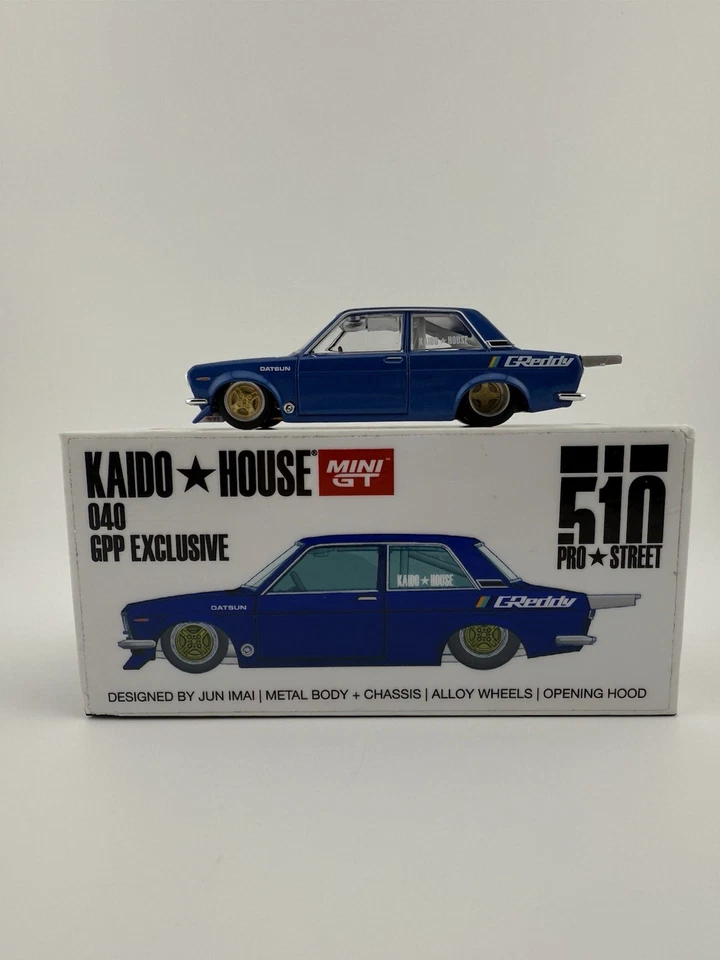 DATSUN 510 PRO STREET Kaido House  KHMG_040 GPP Exclusive Signed By JUN & Kenji - Image 2 of 4