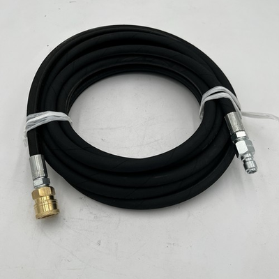 #ad NEW ProPulse Heavy Duty 4000 PSI 3 8quot; x 25#x27; Pressure Washer Hose Black Rubber $64.95