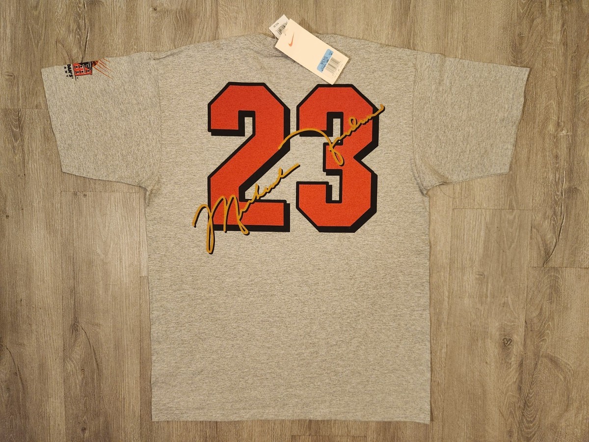 Vintage Nike Air Jordan T Shirt Size Medium Signature Jumpman VTG 