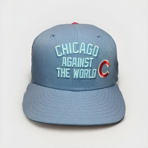 New Era 59Fifty Chicago Cubs Against The World 7 1/4 Myfitteds Hat Club RARE