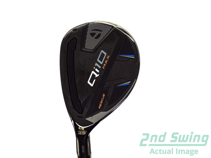 TaylorMade Qi10 MAX Hybrid 4 23° Graphite Regular Left-Handed 40.25in