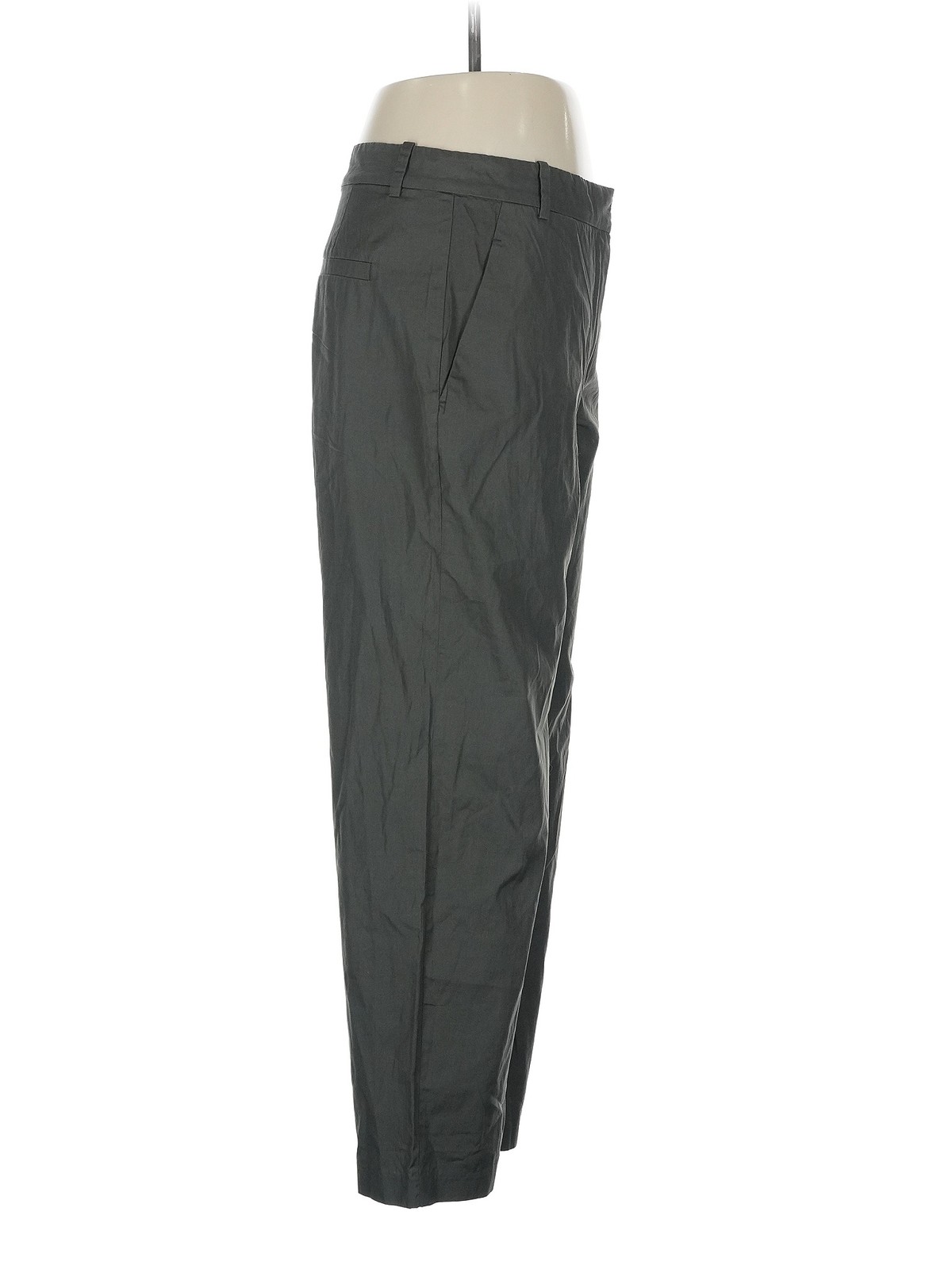 Massimo Dutti Women Gray Dress Pants 6 thumbnail 3