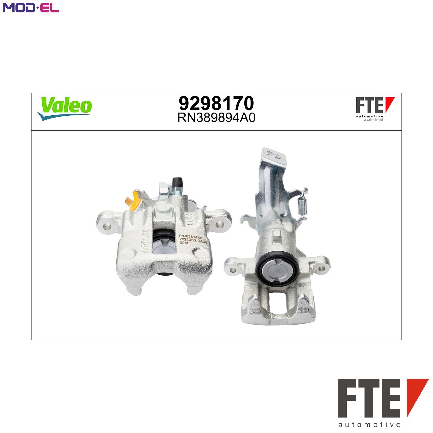 ✅Fits VALEO FTE 9298170 Brake caliper. NEOGEN FTE rear /P/ ALMERA II ⭐UK Seller⭐ - Image 11